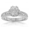 1.90 CT Women's Round Cut Diamond Engagement Ring